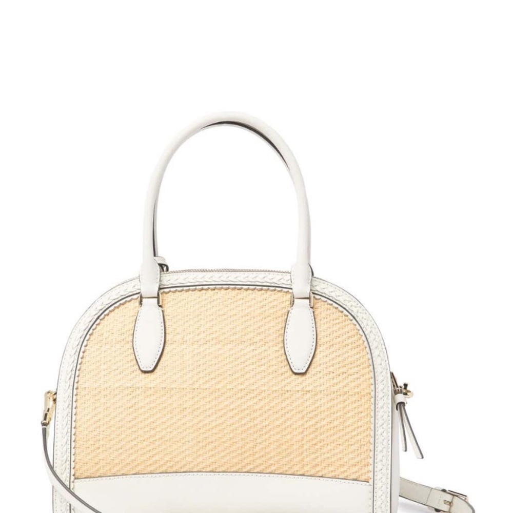 Sold!! Kate Spade ♠️ Medium leather straw satche - Picture 15 of 15